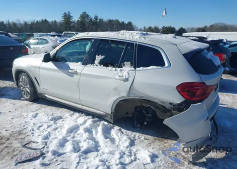 2018 BMW X3 xDrive30I из США, поврежденный, VIN 5UXTR9C54JLD63806